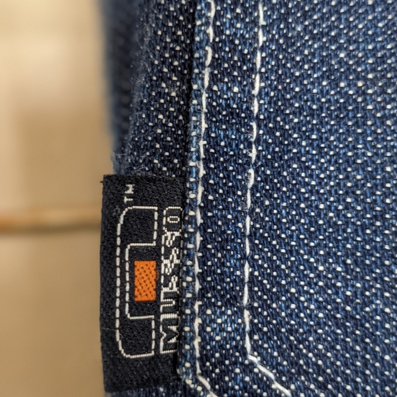 Vintage and rare Musso Denim Industry cargo Streetwear shorts. Made in Russia. - Picture 6 of 16